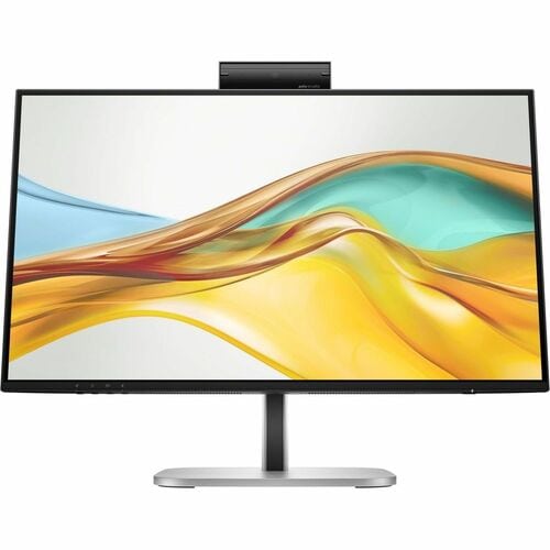HP Series 5 Pro 524PM 23.8-Inch Full HD USB-C Conferencing Monitor with Webcam Speakers LAN Height Adjust Tilt Swivel Pivot VESA