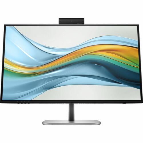 HP Series 5 Pro 527PM 27-Inch QHD Monitor 100Hz 2560x1440 USB-C 100W Power Delivery Dual DisplayPort HDMI Webcam LAN Speakers Height Adjust Tilt Swivel Pivot VESA 3 Year Warranty
