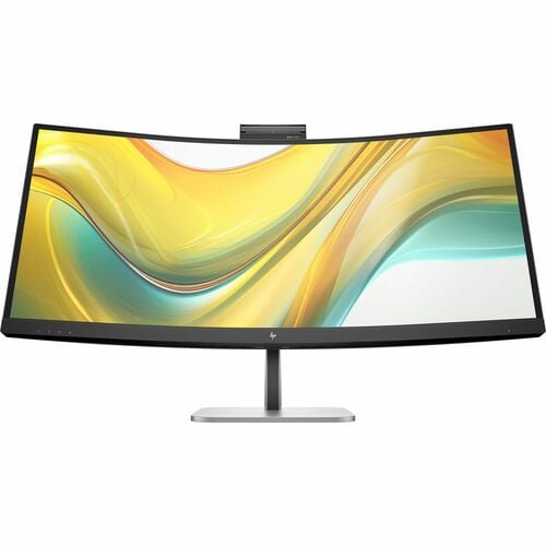 HP Series 5 Pro 34 - INCH WQHD 4K Curved 21:9 3440X1440 100HZ Height Adjust VA LCD Tilt Swivel USB - C DP Hdmi Speakers VESA Webcam 3YRS Wty