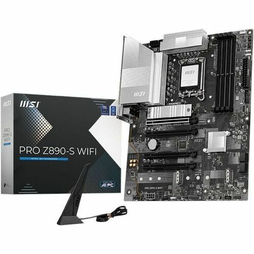 MSI Z890-S WiFi Motherboard – LGA 1700, DDR5, High-Performance Gaming