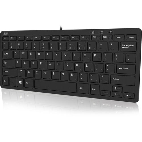 ADESSO Mini Keyboard with USB Hubs