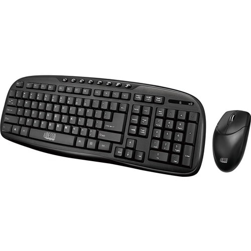 ADESSO 2.4 GHz Wireless Desktop Keyboard and Mouse Combo