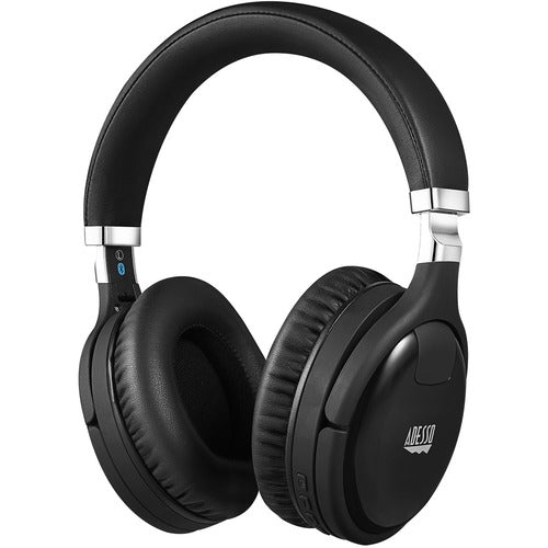 ADESSO Xtream P600 Bluetooth Active Noise Cancellation Headphones with Built-In Microphone