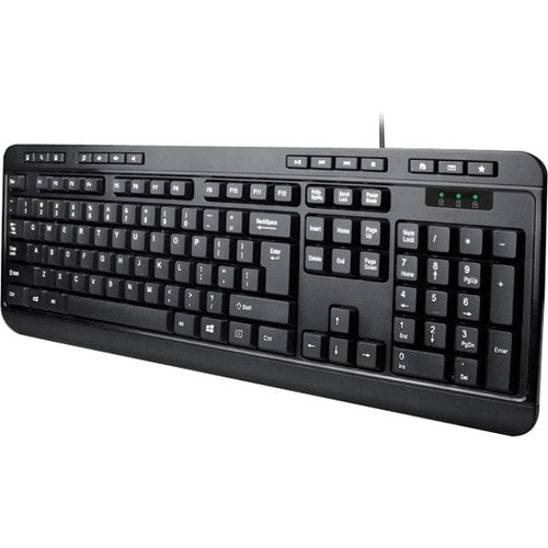 ADESSO Spill-Resistant Multimedia Desktop Keyboard (USB)