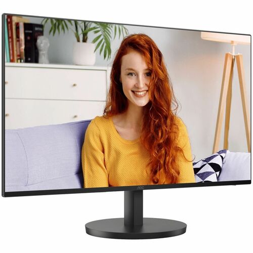 AOC 24B3CA3 23.8in 120Hz FHD IPS Business Monitor Ultra Narrow Bezel Flicker Free Game Mode Low Blue Light 1920x1080 16:9 1ms 1500:1 Contrast 300 Nits USB-C/HDMI USB HUB HDR Tilt VESA 100x100mm