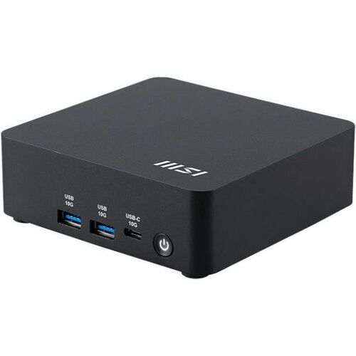 MSI CUBI NUC AI Black Barebone Core Ultra 7 155H - Up to DDR5 - dTPM - 2M.2 - 2HDMI - 2TBT - 2LAN - Wifi6E - Card Reader - Switch Cable - 3Y