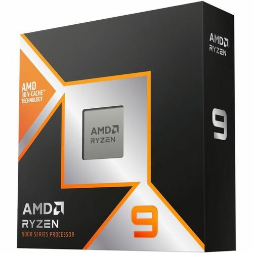 AMD Ryzen 9 9900X3D 12-Core 3D V-Cache Processor – AM5 Socket, High-Performance Gaming CPU