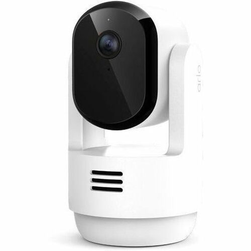 Arlo Essential Indoor Security Camera 3MP Wi-Fi with Night Vision, Motion Tracking, Built-In Siren & Audio - White