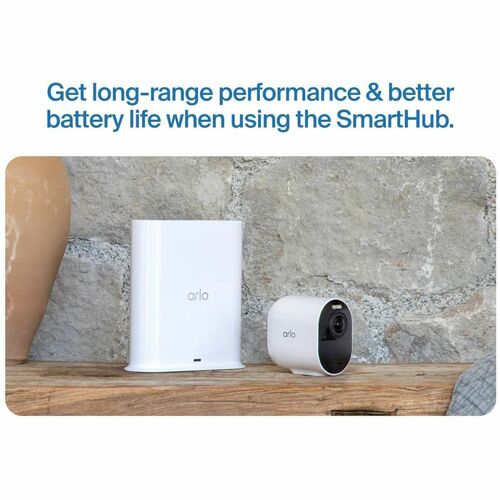 Arlo Ultra 8 Megapixel Outdoor Night Vision Wireless, Wired Video Surveillance System - Camera, Smart Hub - 2 Camera(s) - 4K Recording