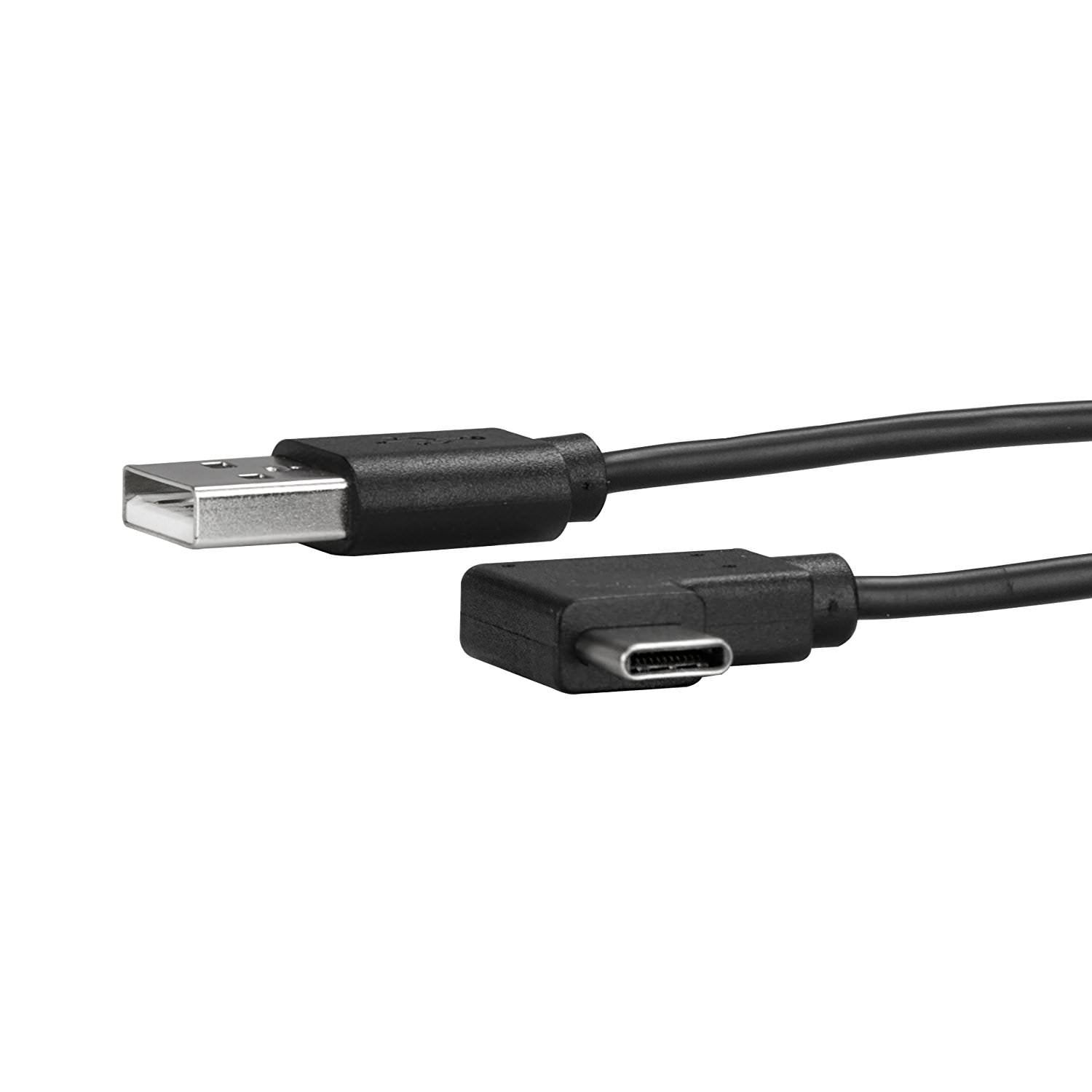 1m USB to USB C Cable Right Angle USB 2