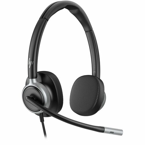 HP Poly Mission 625 AI Noise Reduction USB Headset for Professional Communications