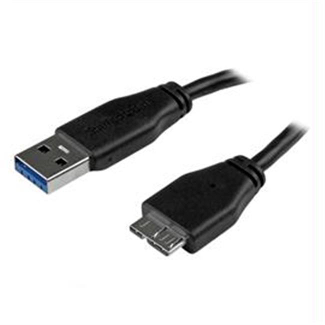2m 6ft Slim USB 3.0 Micro B Cable
