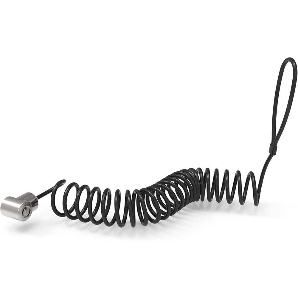 COILED CABLE WITH PERIPHERAL SECRTY TRAP