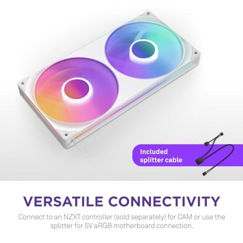 F280RGB CORE FAN SINGLE FRAME - WHITE