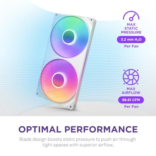 F280RGB CORE FAN SINGLE FRAME - WHITE