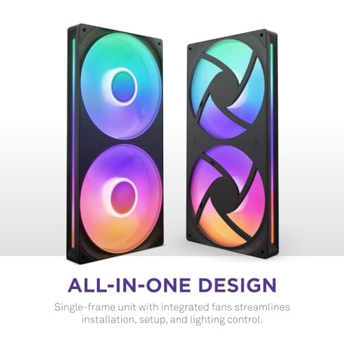 F280RGB CORE FAN SINGLE FRAME - BLACK