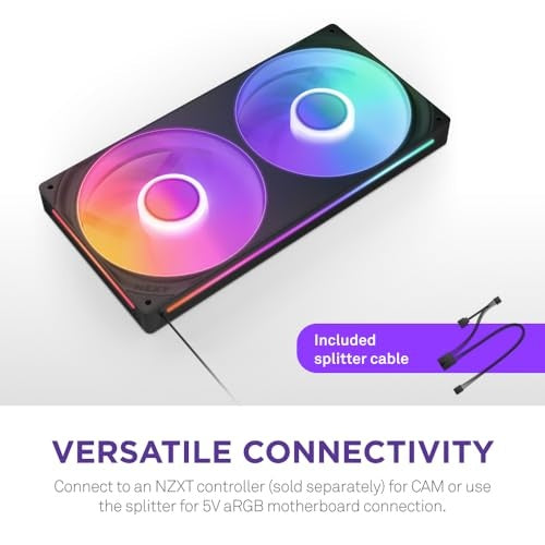 F280RGB CORE FAN SINGLE FRAME - BLACK