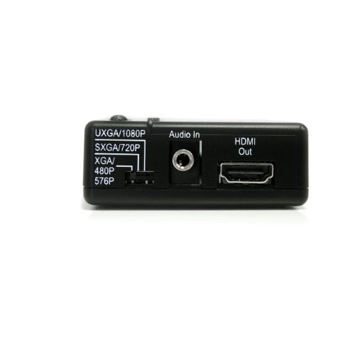 Composite and S-Video to HDMI Converter with Audio