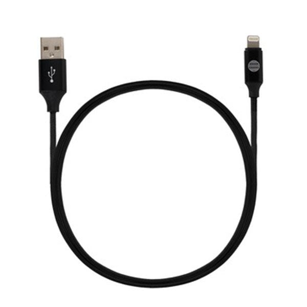 USB-A to Lightning cable 1.2m/4ft Black