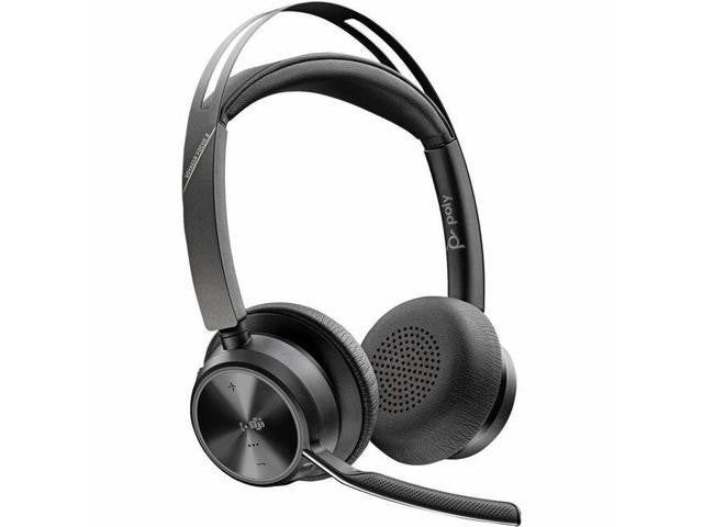HP Poly Voyager Focus 2 UC Wireless Stereo Headset W/USB-C Adapter