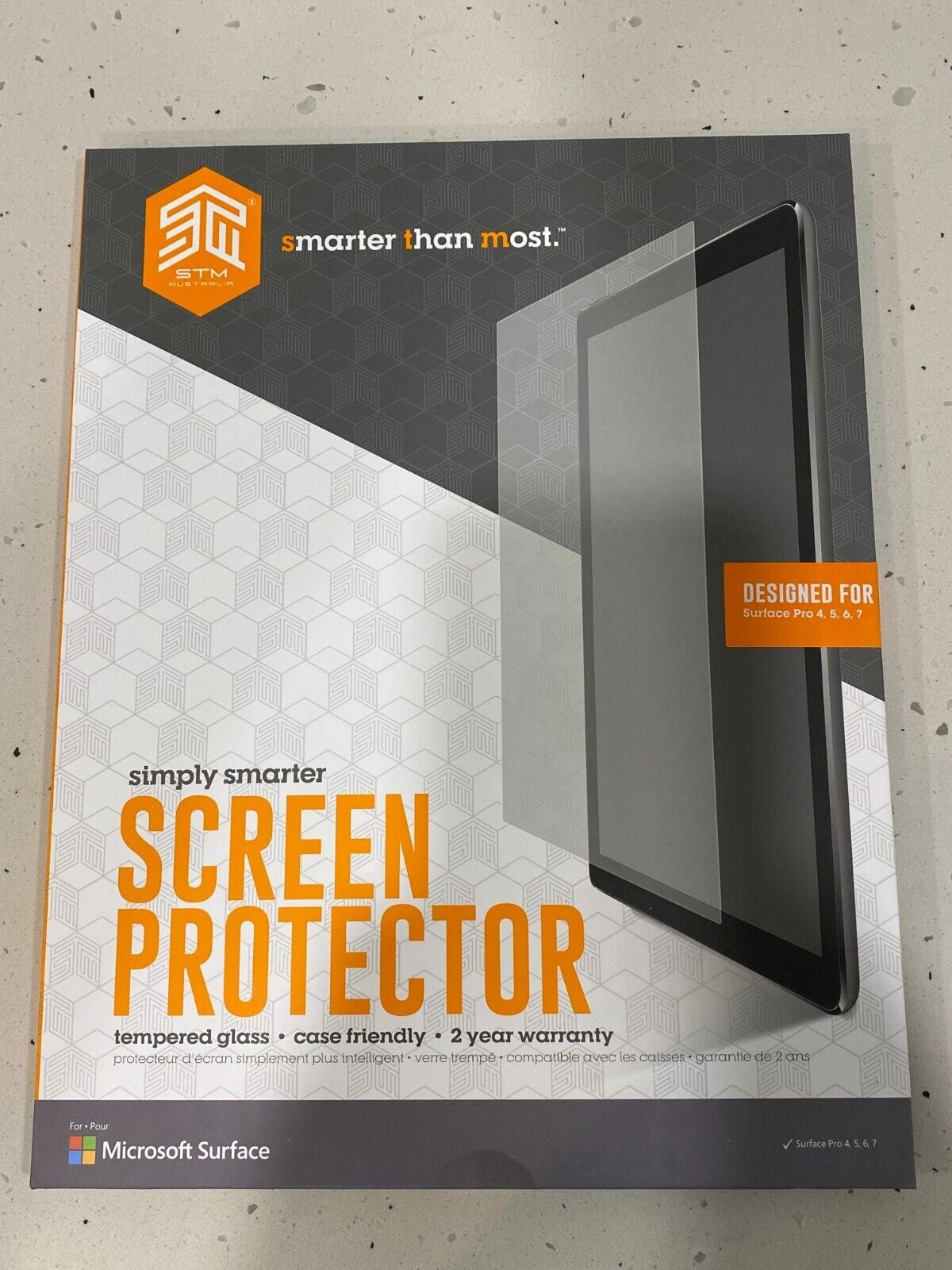 GLASS SCREEN PROTECTOR SURFACE PRO 4-7+