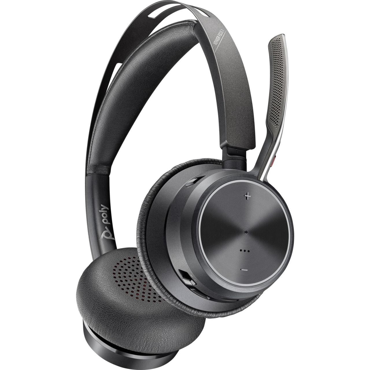 Poly Voyager Focus 2 USB-C-C Headset Plus USB-C-a Adapter