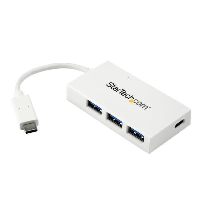 4 PORT USB C HUB - 1X USB C 3X USB A