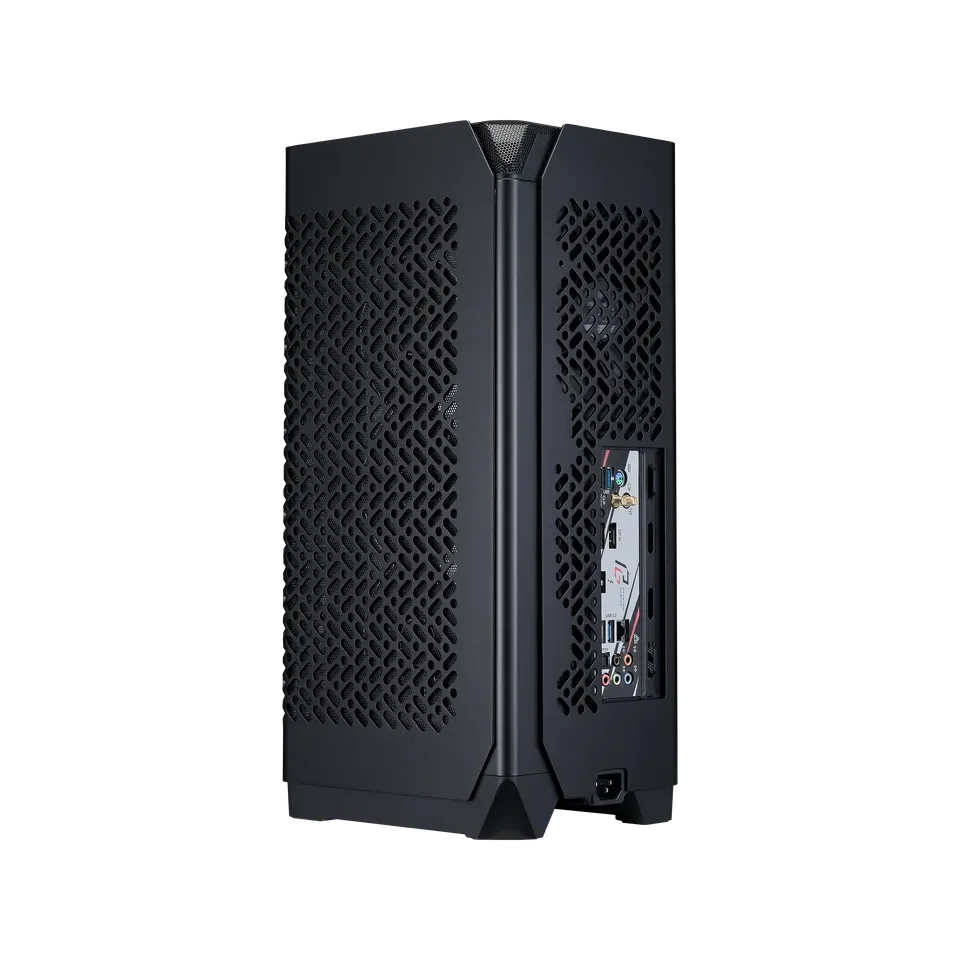 Cooler Master NCORE 100 Air Mini-ITX PC Tower Case, Anodized Aluminum, 356mm Vertical Triple-Slot Mount GPU, SFX PSU 130mm | Air Cooler Up to 70 mm, Compatible RTX 5080 | RX 9070 XT