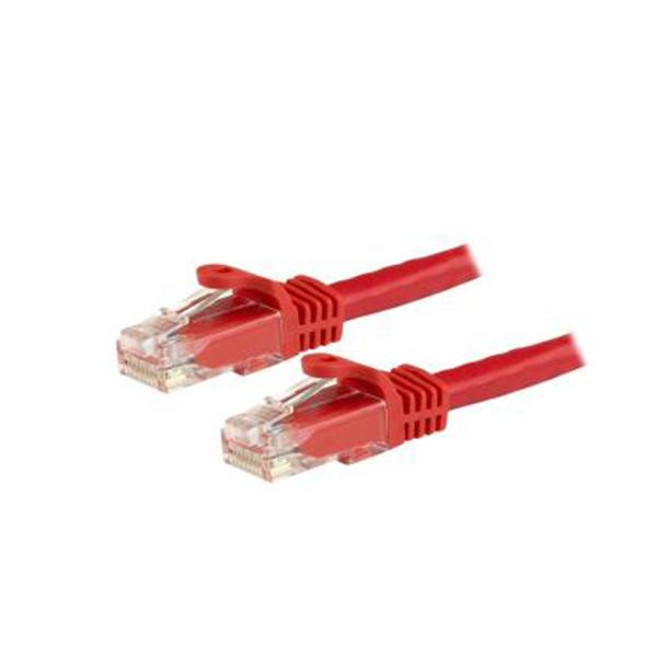 0.5m Red Snagless Cat6 Patch Cable