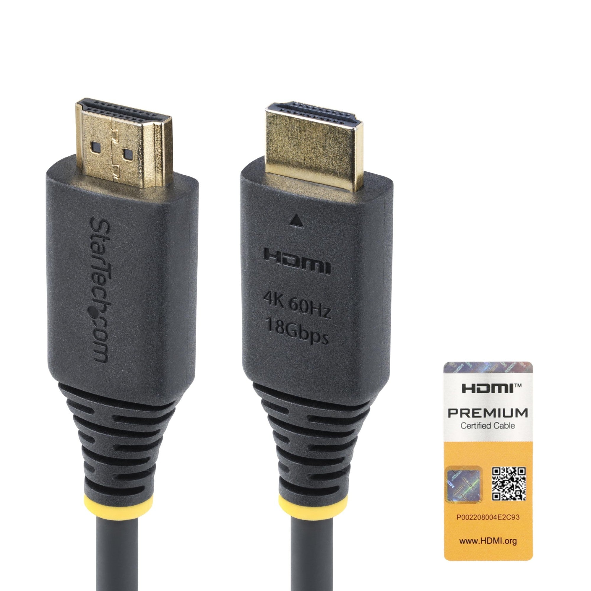 1.5m Premium Certified HDMI Cable 4K60