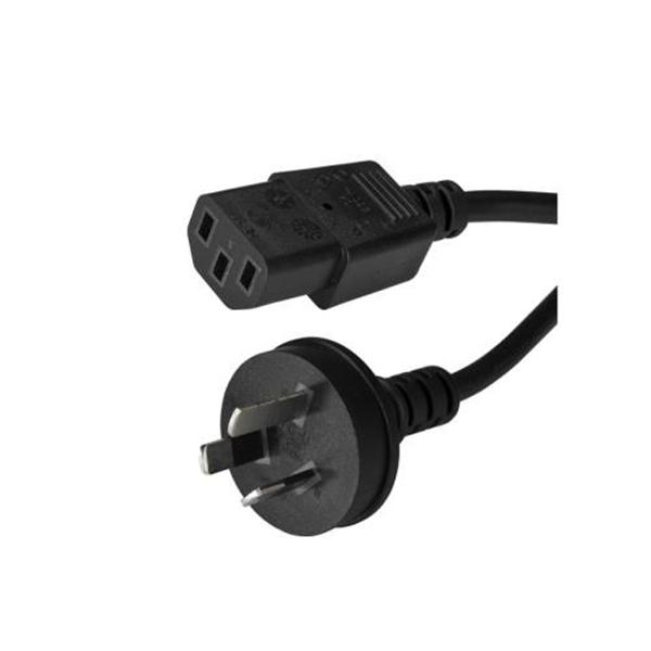 1M POWER SUPPLY CORD AS/NZS 3112 TO C13