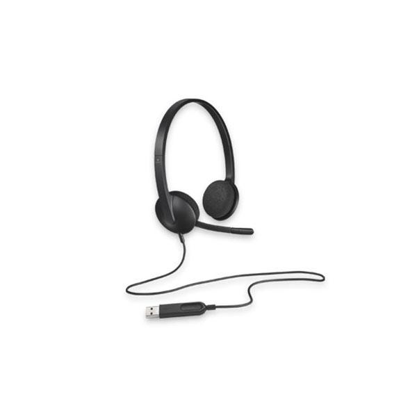 Logitech H340 USB HEADSET - BLACK.
