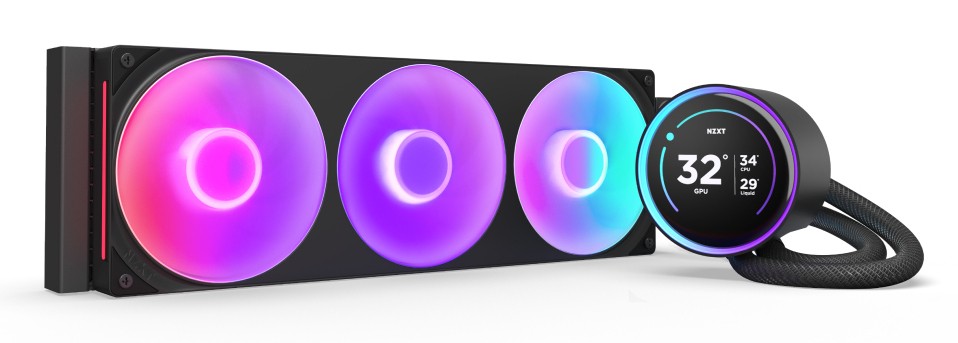 NZXT KRAKEN ELITE 420 - 420MM AIO W/ DSP BLK