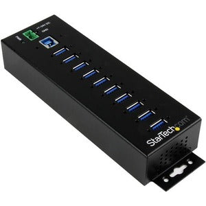 USB 3.0 Hub - 10-Port Industrial with External Power Adapter
