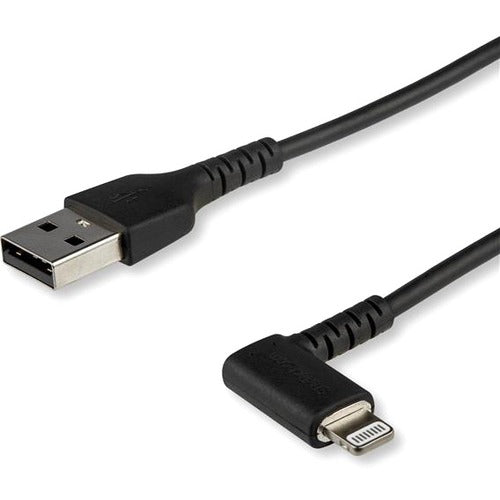 Cable - Black Angled Lightning to USB 2m