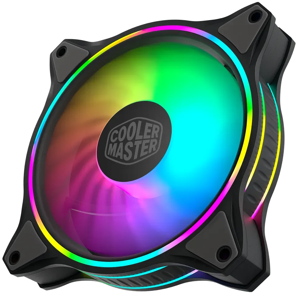 Cooler Master 120mm ARGB Case Fan Black, Compatible with Elite 481/490/681/690, OEM Bulk Pack (No Retail Packaging)