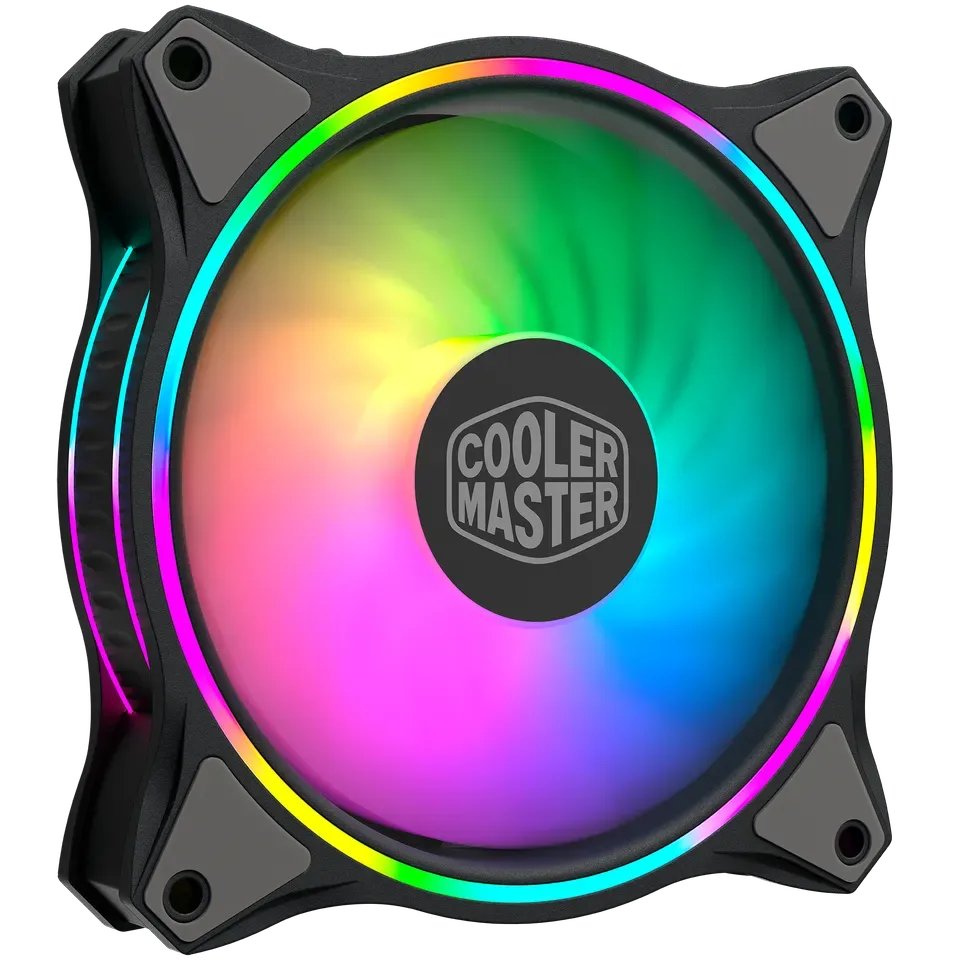 Cooler Master 120mm ARGB Case Fan Black, Compatible with Elite 481/490/681/690, OEM Bulk Pack (No Retail Packaging)