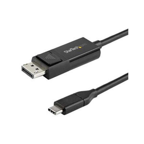 StarTech.com 3.3 Ft. (1 M) USB-C to DisplayPort 1.2 Cable - Bi-Directional