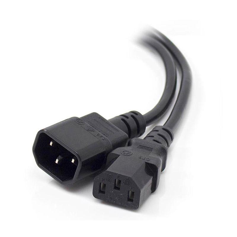 1.5M IEC C13 TO C14 PWR CORD MTOF BLK