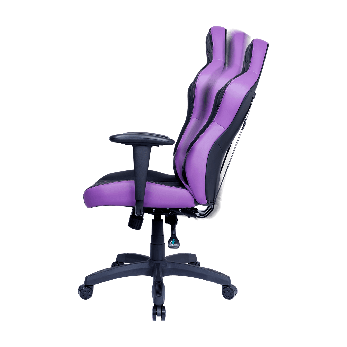 Cooler Master Caliber E1 Gaming Chair Purple Premium Comfort&Style Breathable Leather 1Y | PC | RGB