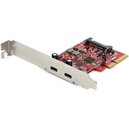 Startech Pcie USB 3.1 Card 2X USB C 3.1 Gen 2 10Gbps Pcie Gen 3 X4 Asm3142 PEXUSB312C3