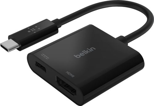 USB-C to HDMI + Charge Adapter BLK (60W