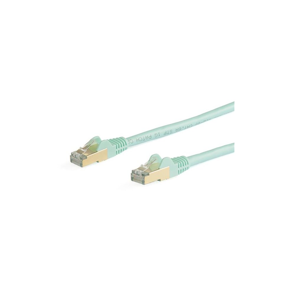 Aqua CAT6a Ethernet Cable 10m