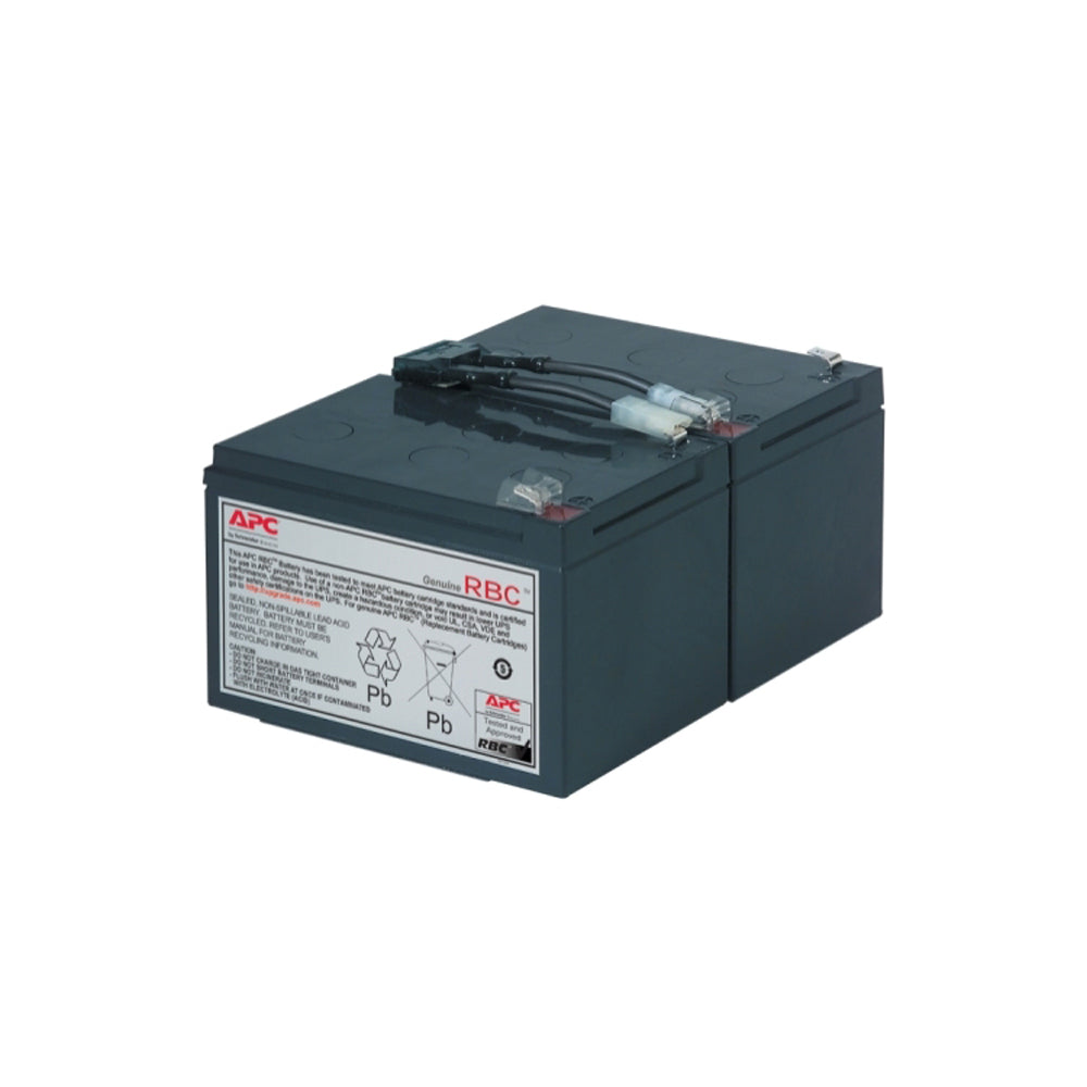 APC UPS Replacement Battery Cartridge for APC UPS Models SMC1500, SMT1000 and SUA1000 (RBC6)