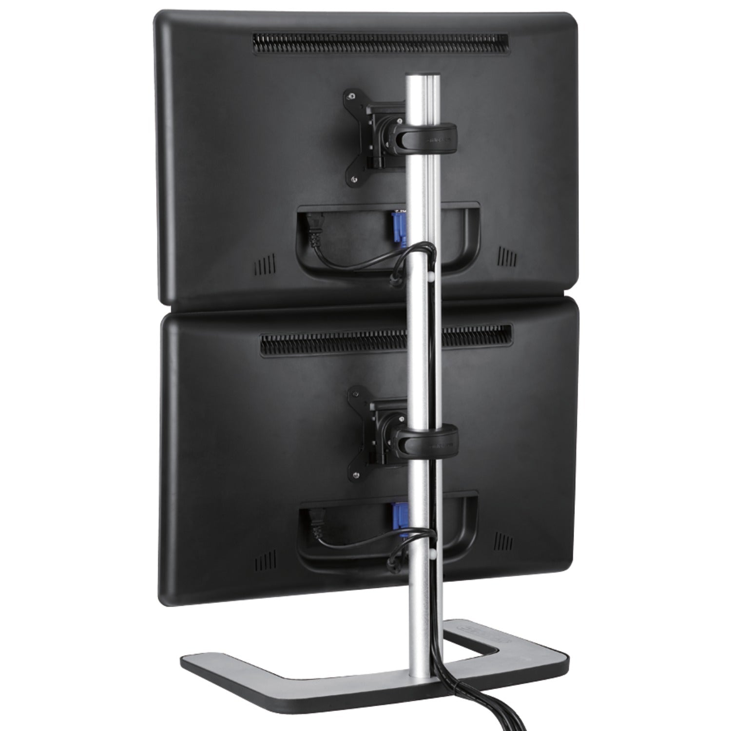 ATDEC FREESTANDING DUAL STACK DESK MOUNT