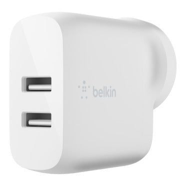 DUAL USB-A WALL CHARGER 24W