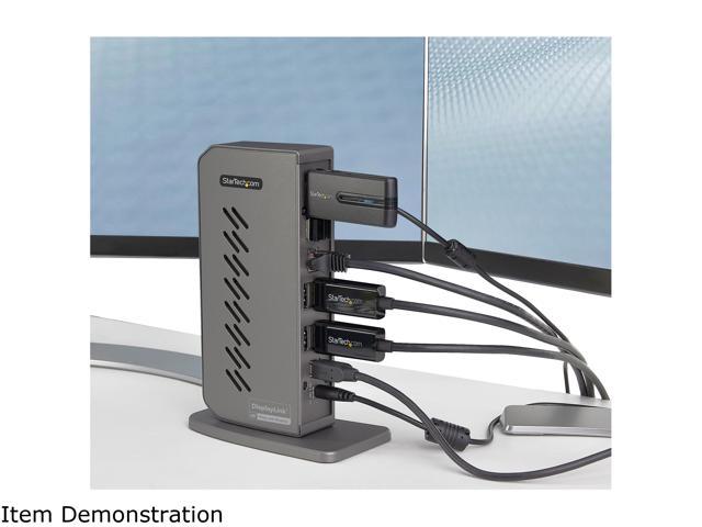 StarTech HYBRID USB-C USB-A DOCK - DUAL HDMI/DP