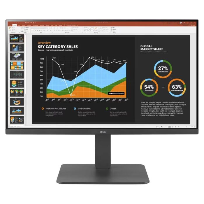 LG 24BR650B-C 24 Class Full HD LCD Monitor