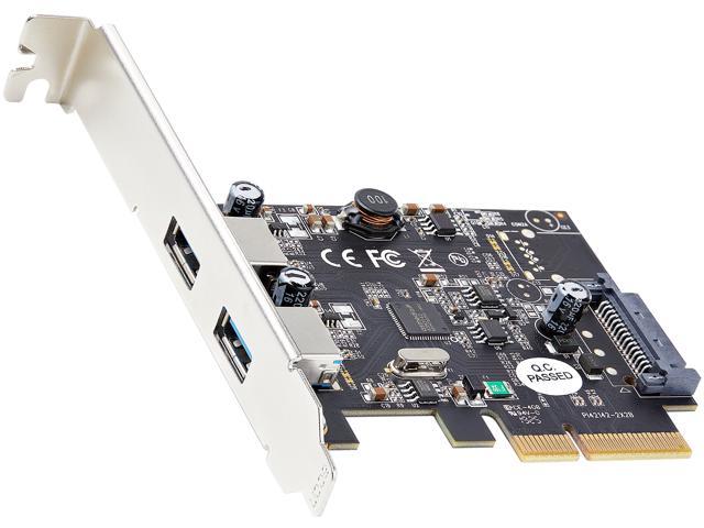 2 Port USB 3.1 PCI-e Card - 2x A - 10Gbp