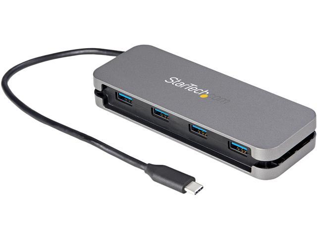 4 Port USB C Hub 5Gbps - 4A - 11in Cable